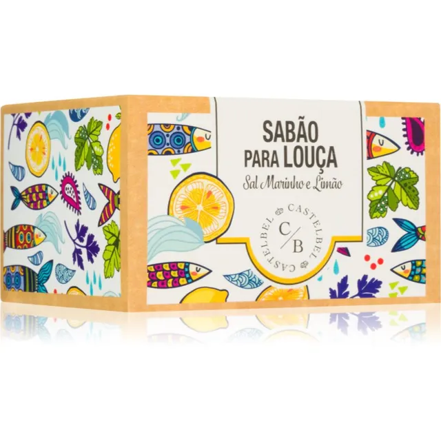 Castelbel Sardine Sea Salt & Lemon nõudepesuseep 150 g