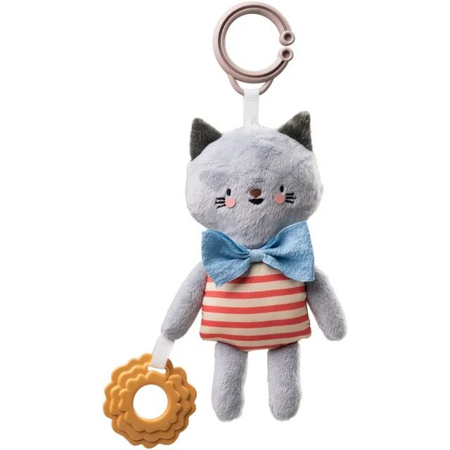 Taf Toys Activity Toy Clara The Cat kontrastne rippuv mänguasi hammustava osaga 0 m+ 1 tk