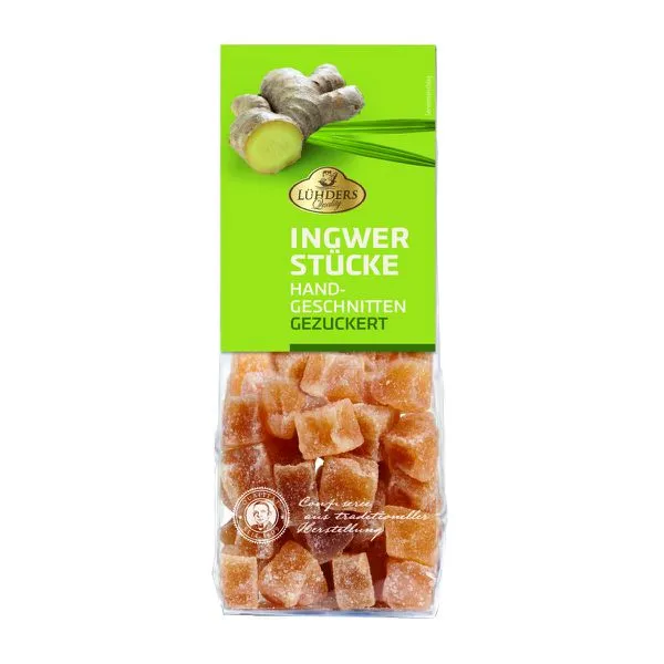Suhkrustatud ingverikuubikud