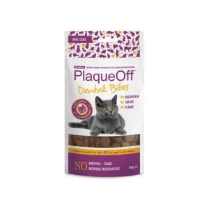 Plaque Off Dental Bites hambahooldus kassidele 60g