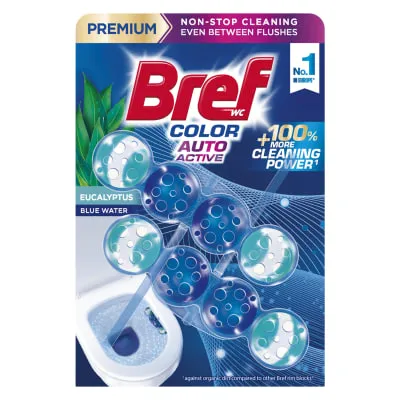 WC vär. Bref Color Auto Active Euc. 2x50g