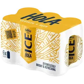 Saku On Ice Hola õlu 4,5%vol 6x330 ml