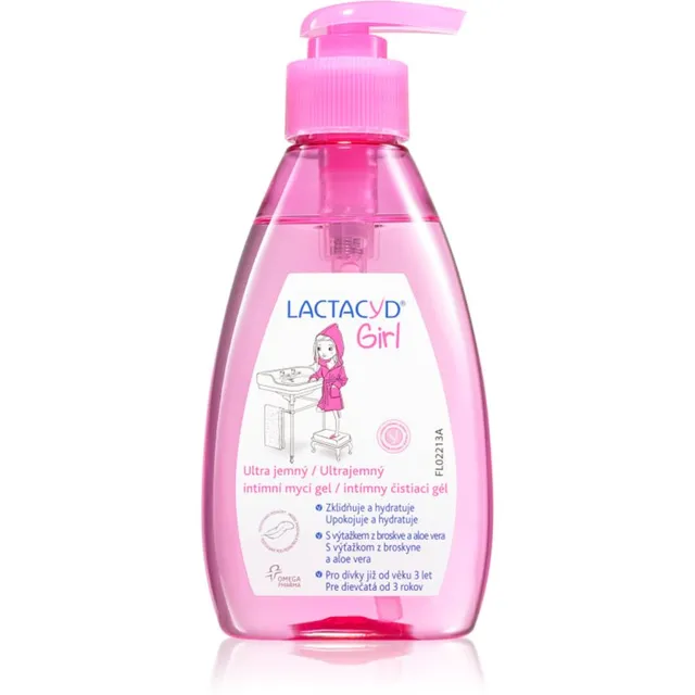 Lactacyd Girl Õrn puhastusgeel intiimhügieeniks 200 ml
