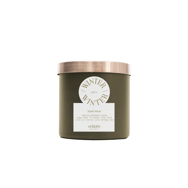 Echoés Dual Wick Natural Candle