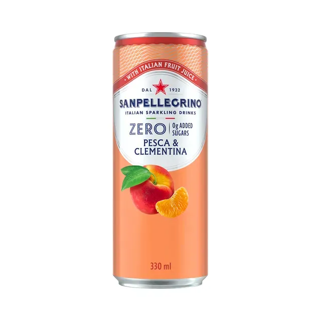 Karastusjook Zero Pesca & Clementina, SANPELLEGRINO, 330 ml