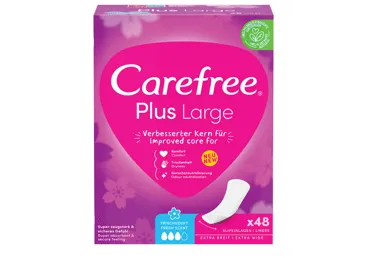Pesukaitsmed CAREFREE Plus Fresh L 48tk
