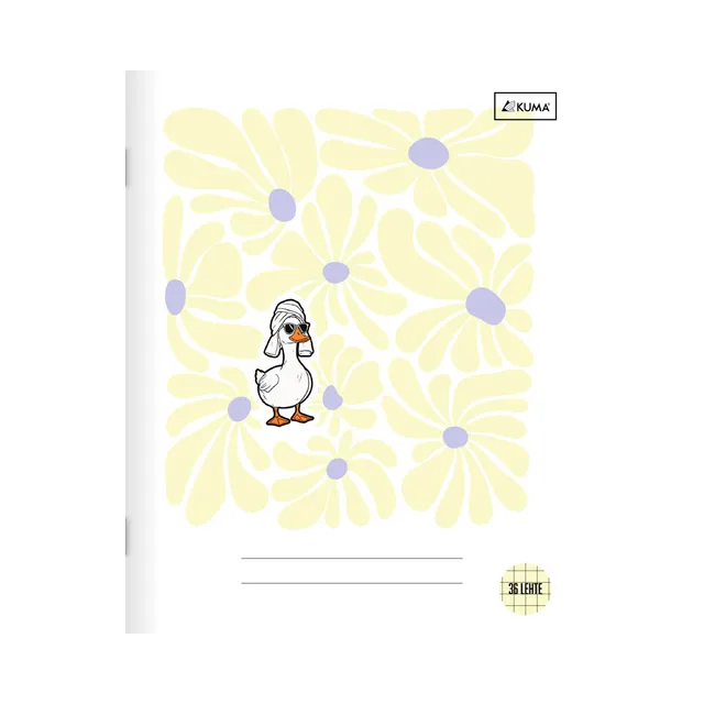 Ruuduline vihik 36 Hani ja lill, KUMA, 1 tk