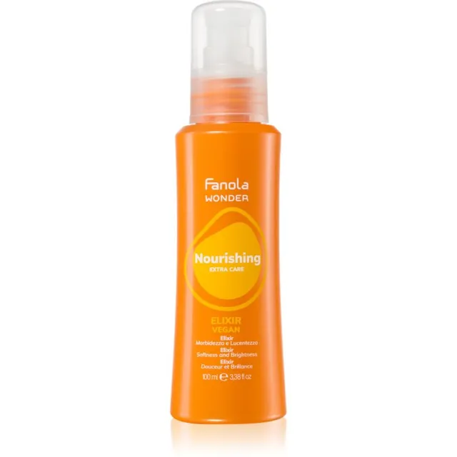 Fanola Wonder Nourishing Elixir Juukseseerum säravate ja pehmete juuste jaoks 100 ml