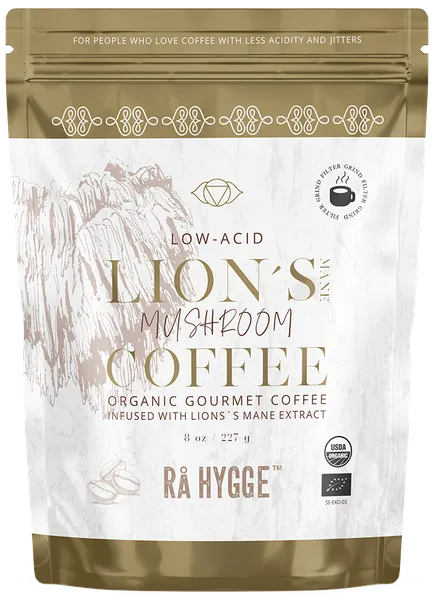 Jahvatatud kohv koos Lion's Mane seentega FOCUS, ökoloogiline