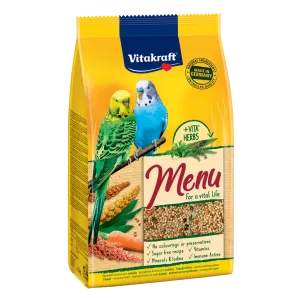 Vitakraft Menu täissööt viirpapagoile1kg