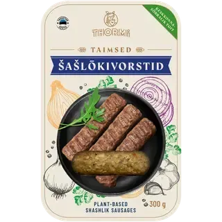 Thormi taimsed šašlõkivorstid 300 g