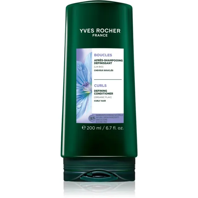 Yves Rocher Boucles Palsam lokkis juustele with organic flax 200 ml