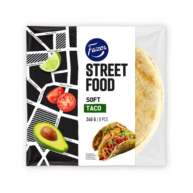 Fazer Street Food minitortillad, FAZER, 240 g