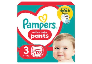 Püksmähkmed PAMPERS MP S3 6-11 kg 128tk