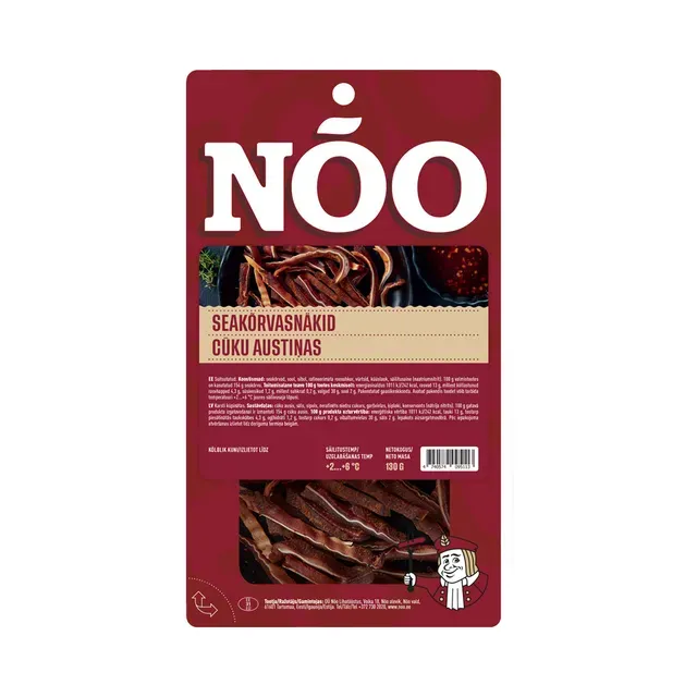 Seakõrvasnäkid, NÕO, 130 g