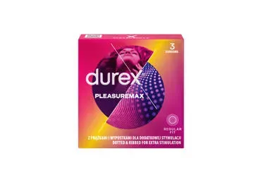 Kondoomid Pleasuremax, DUREX, 3 tk