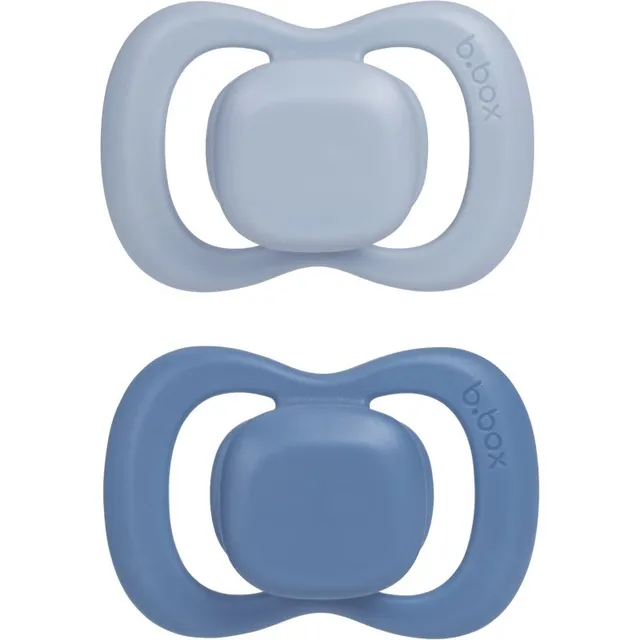 B.Box Silicone 6m+ lutt Ocean/Sky 2 tk