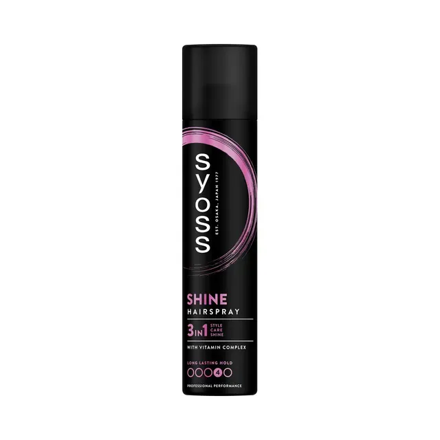 Juukselakk Shine&Hold, SYOSS, 300 ml