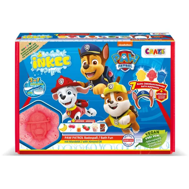 Craze INKEE Paw Patrol Kinkekomplekt vanni jaoks lastele