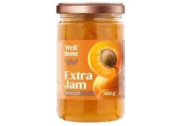 Aprikoosi ektra džemm WELL DONE 360g