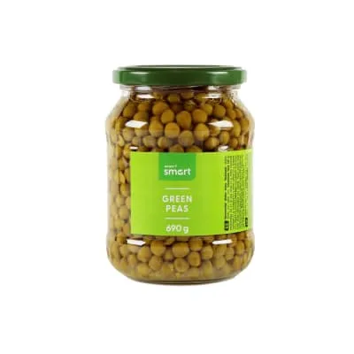 Hernes roheline konserv. Rimi Smart 690g/450g