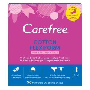 Carefree Flexi Fresh pesukaitse 56tk
