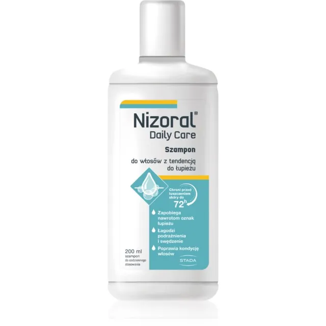 Nizoral Daily Care Igapäevane šampoon kõõma vastu 200 ml