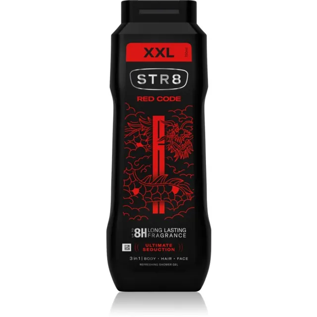 STR8 Red Code Shower Gel Dušigeel kolm-ühes meestele 750 ml