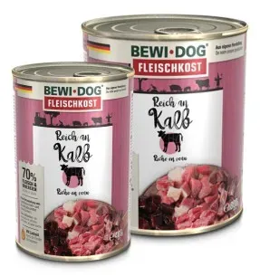 BEWI DOG Meat Selection konserv koerale, vasikalihaga