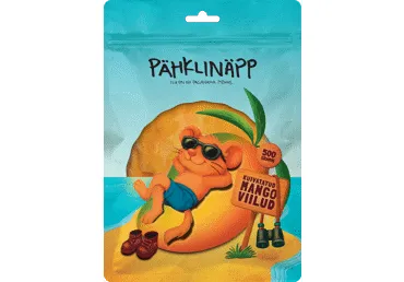 Pähklinäpp kuivatatud mangoviilud 500g