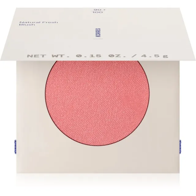 Korres Natural Fresh Blush Kompaktne põsepuna varjund Pink Peony 4.5 g