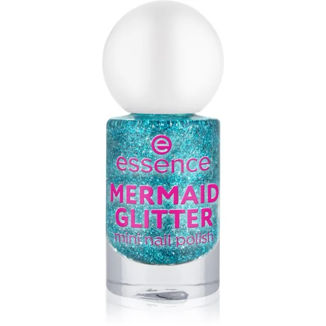 essence MERMAID GLITTER Küünelakk mini varjund 07 5 ml