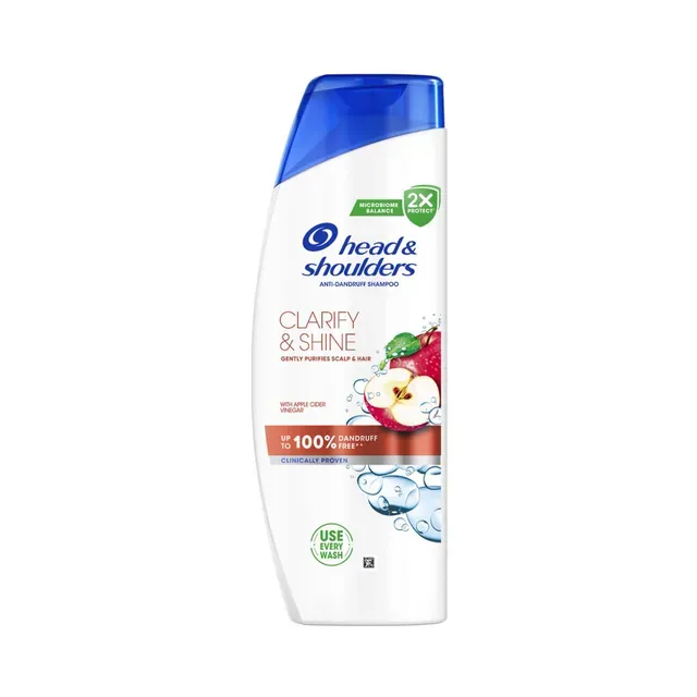 Šampoon Clarify&Shine, HEAD & SHOULDERS, 400ml
