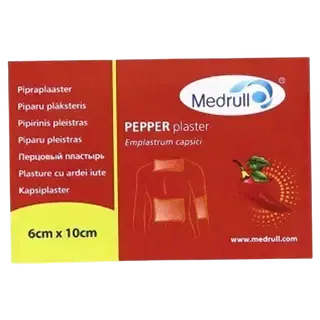 Pipraplaaster 10x6 cm, MEDRULL, 1 tk