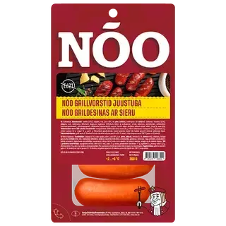 Nõo Nõo Grillvorstid Juustuga 360 G