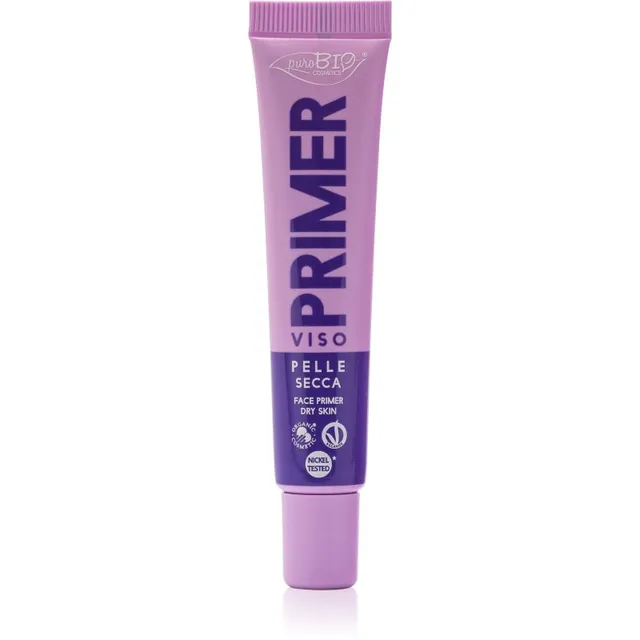 puroBIO Cosmetics Primer Meigialuskreem kuivale nahale 15 ml