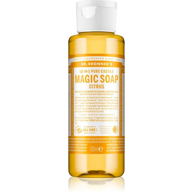 Dr. Bronner’s Citrus Universaalne vedelseep 100 ml