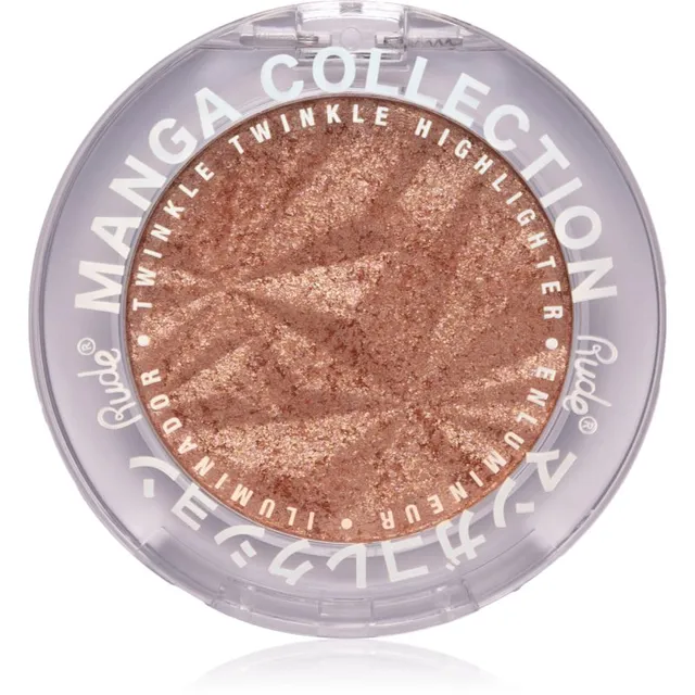 Rude Cosmetics Manga Collection Twinkle Twinkle Highlighter Professionaalne valgustneelav presspuuder varjund Rudeko's Dragon 4 g