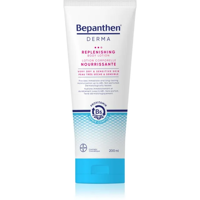 Bepanthen DERMA Replenishing Body Lotion Toitev kehapiim naha taastamiseks 200 ml