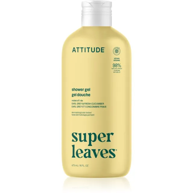 Attitude Super Leaves Earl Grey & Fresh Cucumber Dušigeel 473 ml