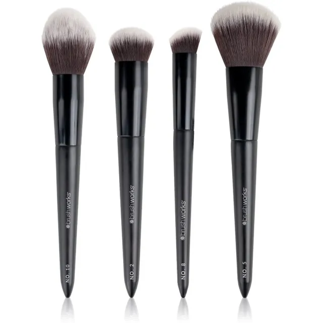 Brushworks Buff and Blend Face Set Pintslikomplekt