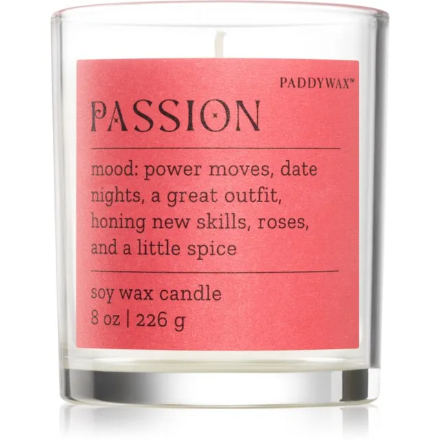 Paddywax Mood Passion Saffron Rose lõhnaküünal 226 g