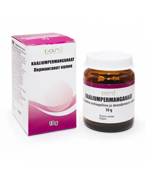 KAALIUMPERMANGANAAT 10G (PAIRA)