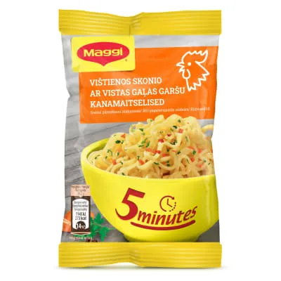Kiirnuudlid kanalihamaitselised Maggi 59,2g