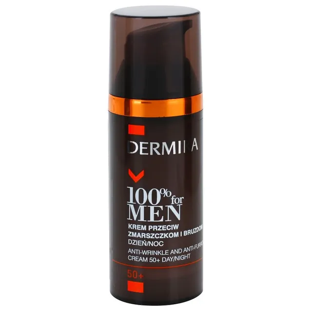 Dermika 100% for Men Niisutaja sügavate kortsude vastu 50+ 50 ml