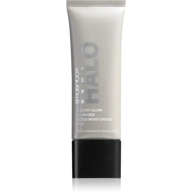 Smashbox Halo Healthy Glow All-in-One Tinted Moisturizer SPF 25 Toonitud kirgastava efektiga niisutuskreem SPF 25 varjund Tan Medium Dark 40 ml