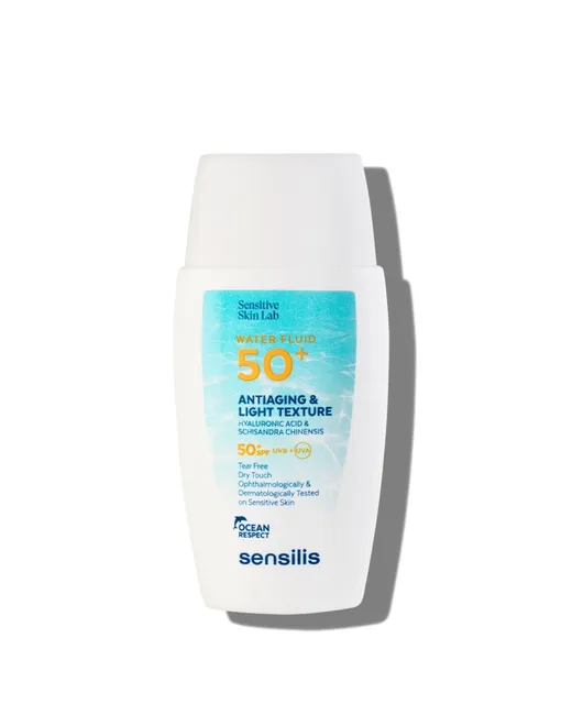 SENSILIS PÄIKESEKAITSEFLUID VANANEMISVASTANE SPF50+ 40ML