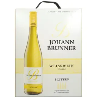 Johann Brunner Weisswein Lieblich vein 11%vol 3l