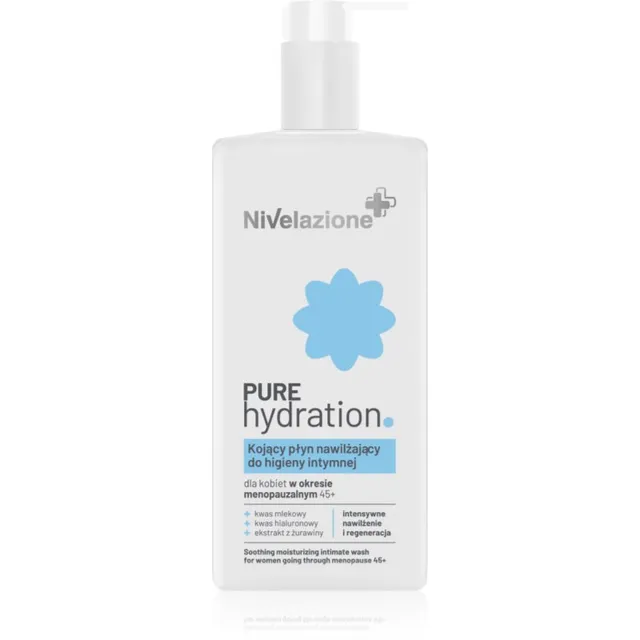 Farmona Nivelazione Soothing Moisturizing Intimate Wash Geel intiimhügieeniks mugavustunde toetamiseks menopausi ajal 45+ 260 ml