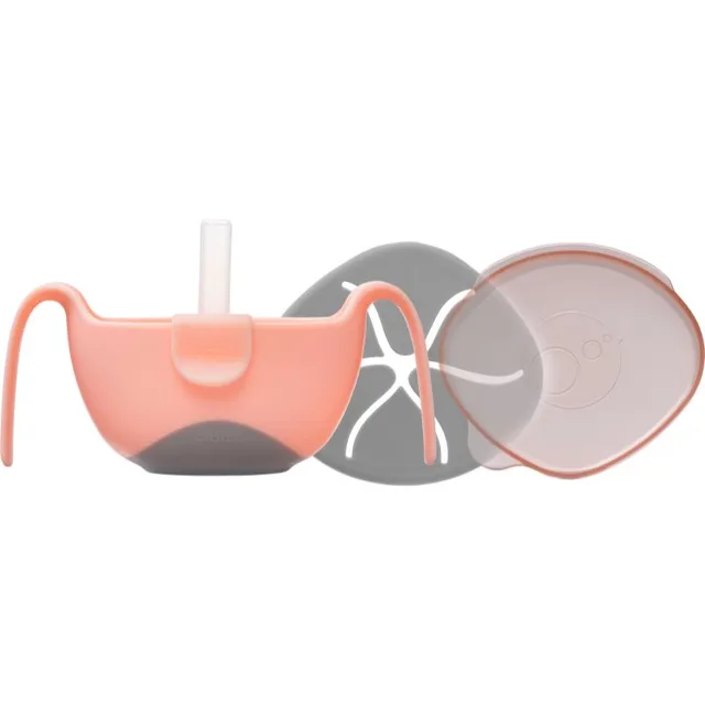 b.box 3 in 1 Bowl & Straw kauss kõrrega Tutti Fruitti 250 ml
